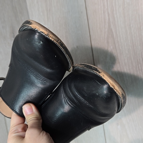 Coach Women Ankle Leather Heels Boots shoes sz 7B - Picture 4 of 15